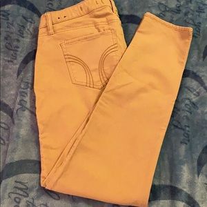 Hollister tan Jeggings